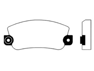 PASTILLAS LITTON RENAULT 12 CON TAPON METALICO/DACIA-DEMEN