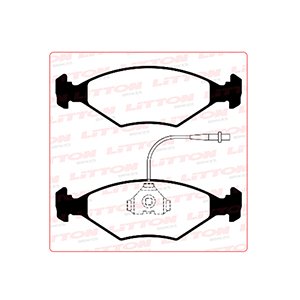 PASTILLAS LITTON FIAT DUNA/REGATTA 2000/UNO CABLE