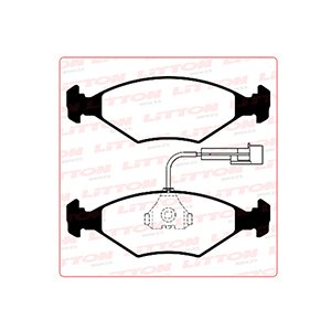 PASTILLAS LITTON FIAT TEMPRA ORO-PLATA y 16V.