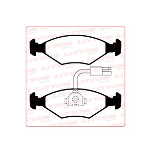 PASTILLAS LITTON FIAT DUNA DIESEL/REGATTA 93 CABLE