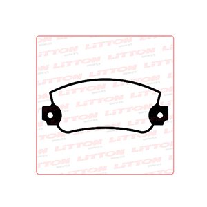 PASTILLAS LITTON FIAT 147/BRIO/SPAZIO/FIORINO/EUR