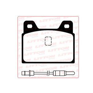 PASTILLAS LITTON PEUGEOT 405/505/604 TRASERA
