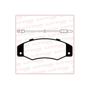 PASTILLAS LITTON RENAULT 21/NEVADA CON SENSOR