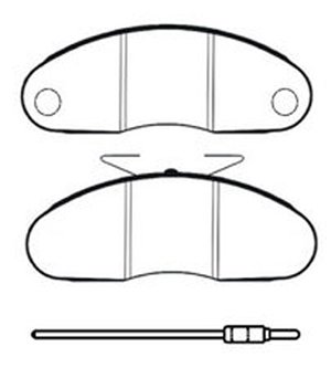 PASTILLAS LITTONMERCEDES BENZ 180