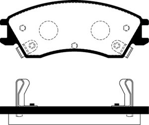 PASTILLAS LITTON HYUNDAI ACCENT 90/94