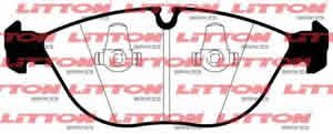 PASTILLAS LITTON 7 Series (E38) (10/94-11/01) 750I/Il. 740 D