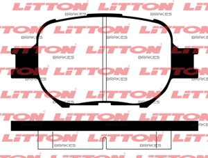 PASTILLAS LITTON Toyota Celica GTS 00/ - Corolla 2.4 TD 02/