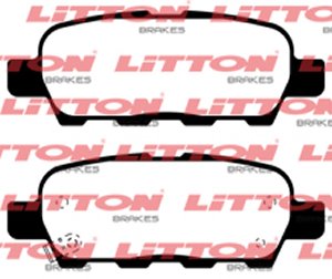 PASTILLAS LITTON 350 Z 03/ // Altima III - IV 02/ // Maxima