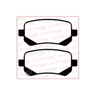 Pastillas Litton Dodge Journey 07/09 Trasero