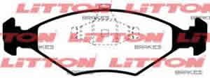 PASTILLAS LITTON Fiorino 750 kg 10/... // Uno Way 1.0 10/...