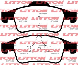 PASTILLAS LITTON Fluence 10/... // Megane III 09/... // Scen