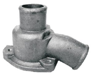 Base Termostato Fiat 125 Aluminio