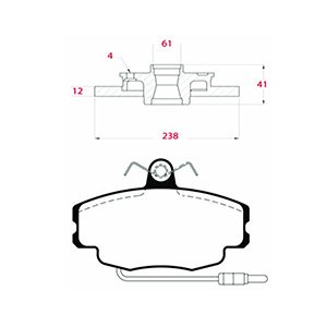 Kit Disco Pastillas Litton Renault 9 1981/1989
