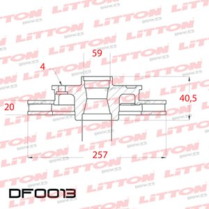 Disco Freno Fiat 500 Fire - Evov 08/... Delante Ventilado