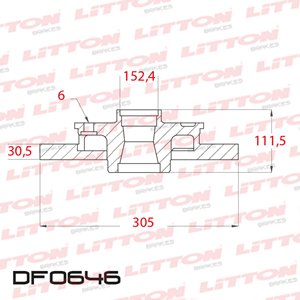 DF00646 Agrale Camion / Furgon / 6000 Van 04/12 D Solido