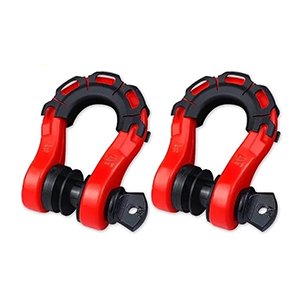 Juego x 2 Grillete Plano Con Proteccion y Arandela De Ajuste